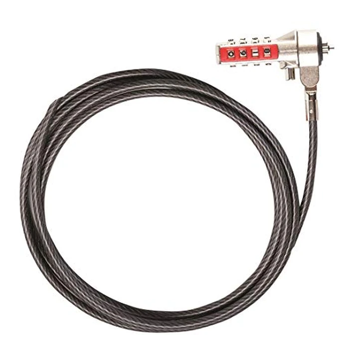 Targus DEFCON T-Lock Serialized Combo Cable Lock for Laptop Computer and Desktop Security (PA410S-1) by Targus - Image 1