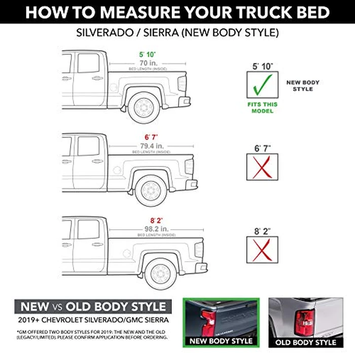 RealTruck Retrax RetraxONE XR Retractable Truck Bed Tonneau Cover | T-60481 | Fits 2019-2025 Chevy/GMC Silverado/Sierra, w/MultiPro/Flex Tailgate (w/o Carbon Pro Bed) 5' 10" Bed (69.9") by RETRAX - Image 2