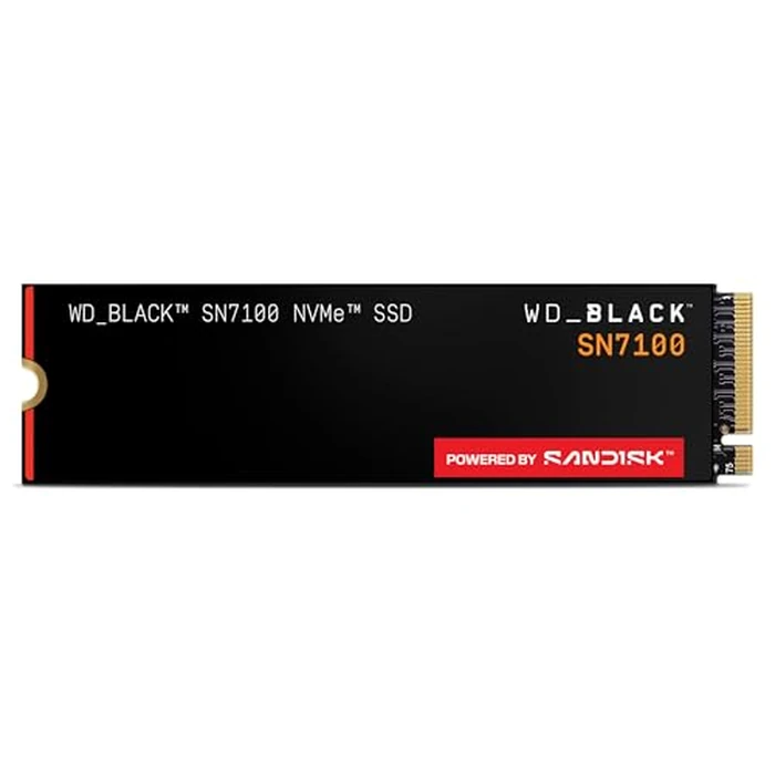 WD_Black SN7100 1TB NVMe SSD - Gen4 PCIe, M.2 2280, Up to 7,250 MB/s Read Speed, Up to 6,900 MB/s Write Speed, Next Gen TLC 3D NAND, for Laptops, Handheld Gaming Devices - WDS100T4X0E by Sandisk - Used - Like New condition - US$190.00