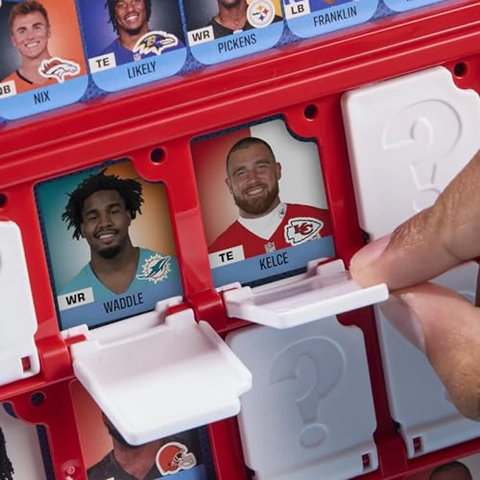 Guess Who? NFL Edition Board Game | Officially Licensed NFL Game for Kids and Families | Ages 6+ | 2 Players | 15 Mins. | Football Games by Hasbro Gaming - Image 5