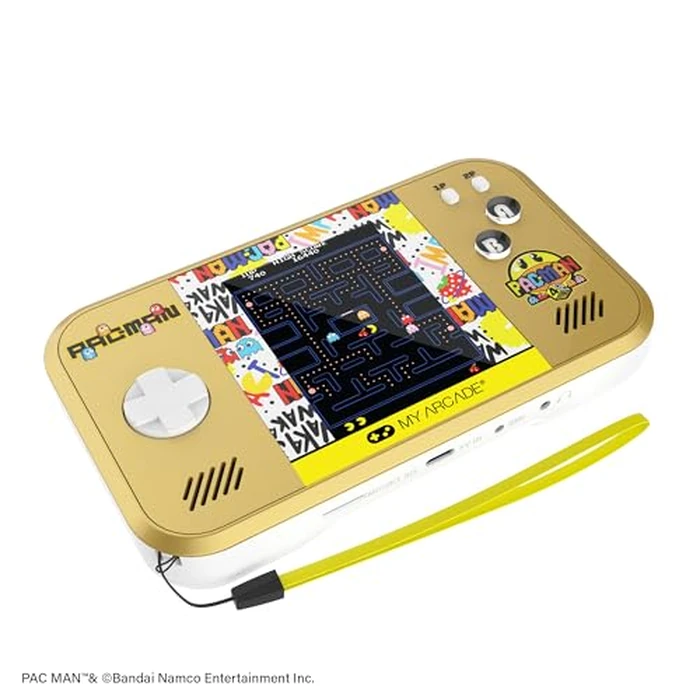 My Arcade Pac-Man Pocket Player Max: Pac-Man Toys, Rechargeable Battery, 4 Classic Games in 1 by MY ARCADE - Used - Like New condition - CA$45.94