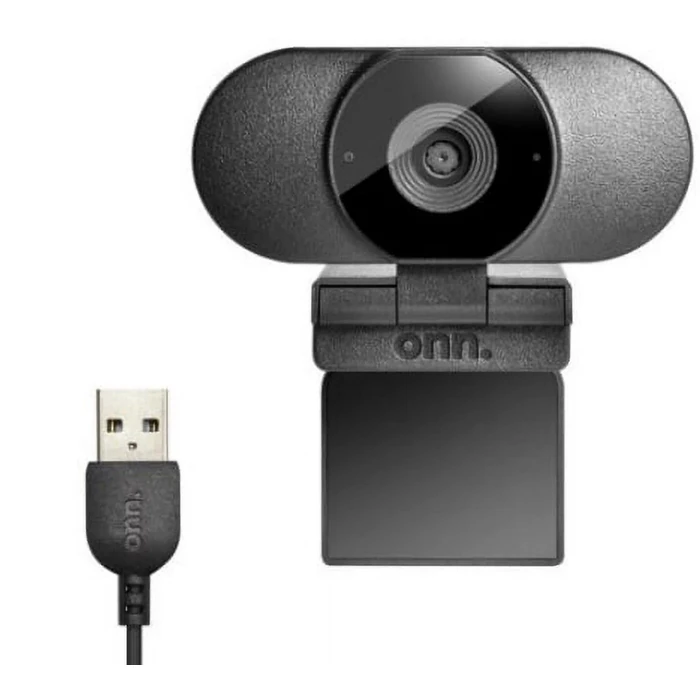 onn. 100028731 Webcam with Autofocus - Black by onn. - Image 2