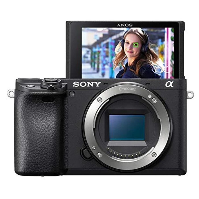 Sony Alpha a6400 Mirrorless Camera: Compact APS-C Interchangeable Lens Digital Camera with Real-Time Eye Auto Focus, 4K Video & Flip Up Touchscreen - E Mount Compatible Cameras - ILCE-6400/B Body by Sony - Image 2