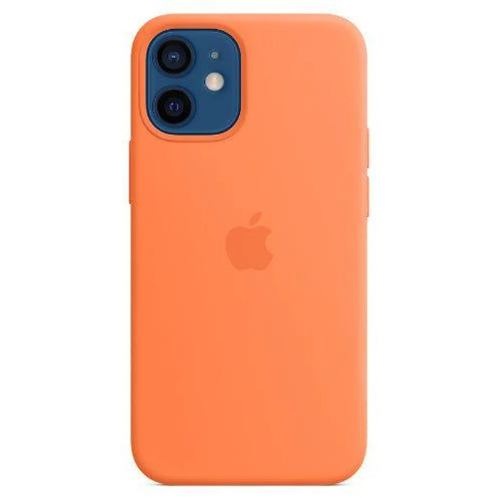Apple Silicone Case with MagSafe for iPhone 12 mini - Kumquat by Apple - Refurbished - Brand New condition - CA$81.49