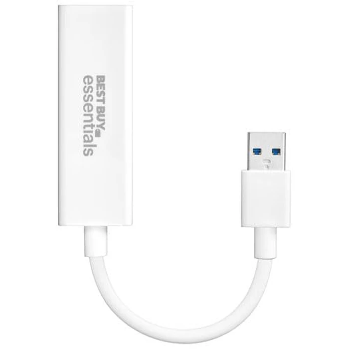 Best Buy essentials USB Cables, Adapters & Accessories - Data Transfer, and High-Speed Compatibility for Phones, Laptops, and Electronics (USB to Ethernet Adapter, One Size) by Best Buy essentials - Image 2