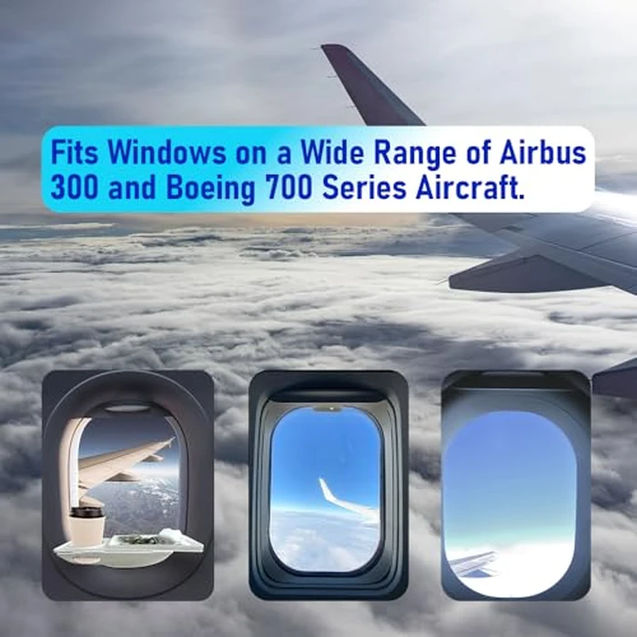 Airplane Window Organizer, Plane Window Drink Gadget Cup Holder, Long Flight Essentials Accessories, Airline Seat Organization Station for Phone and Gadgets [U.S Patent Pending] (White) by FresherAcc - Image 5