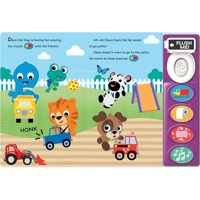Baby Einstein - Everybody Goes Potty Sound Book with Interactive Flusher - PI Kids by PI Kids - Image 1