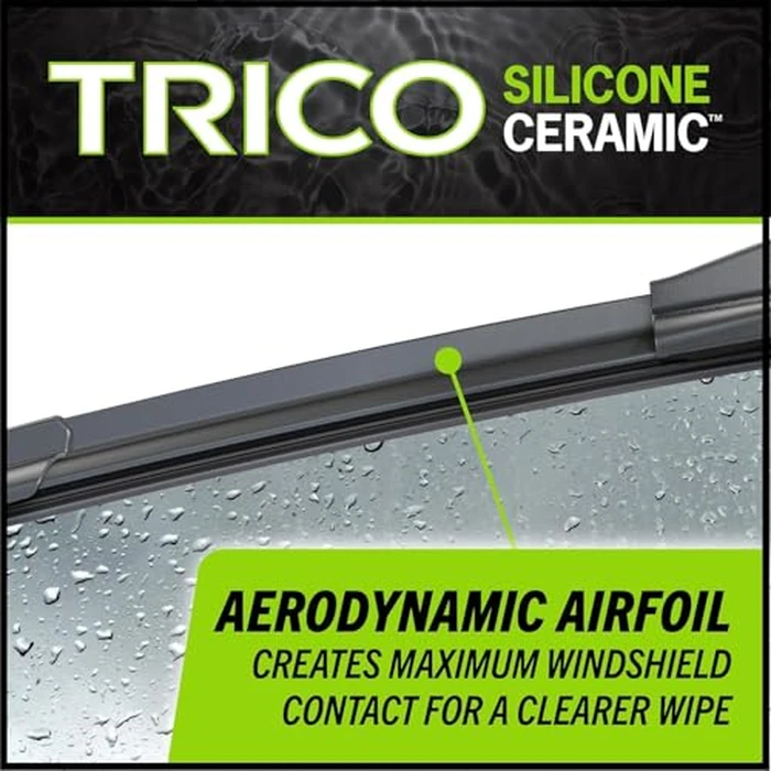 TRICO Silicone Ceramic(TM) (90-2419) 24 & 19 Inch Pack of 2 Automotive Replacement Windshield Wiper Blades For my Car, Super Premium All Weather Beam Blade for Select Vehicle Models by Trico - Image 8