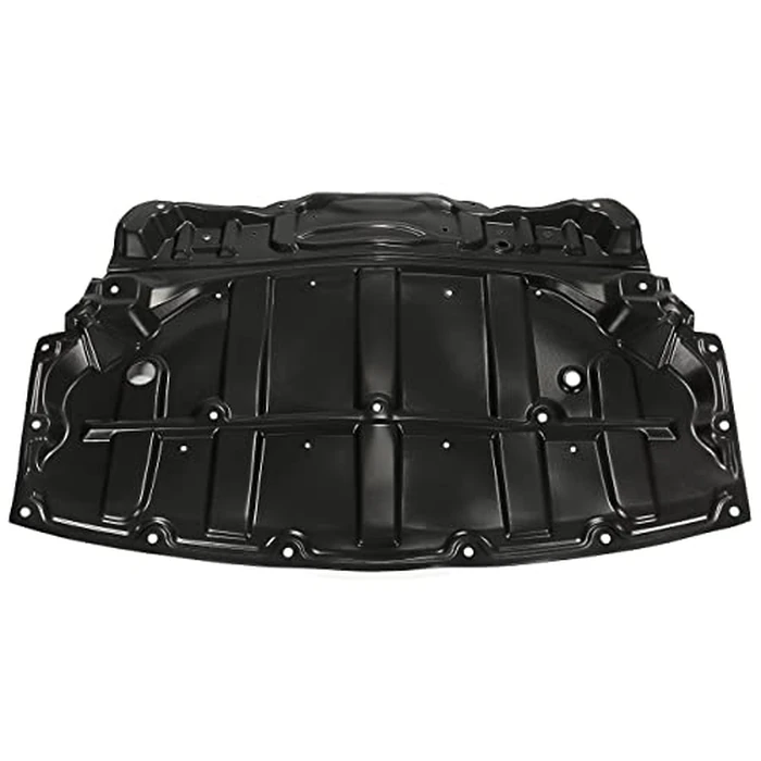 ALMULOO Engine Splash Shield Compatible with 2007-2017 Infiniti G25 G35 G37X G37/Infiniti EX35 /EX37/Infiniti Q40 QX50 Q60 2wd Base Model W/O AWD Black Plastic(PE) Replacement for IN1228117 by ALMULOO - Image 3