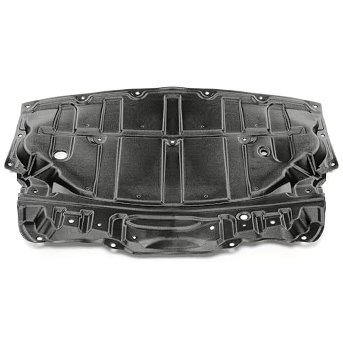 ALMULOO Engine Splash Shield Compatible with 2007-2017 Infiniti G25 G35 G37X G37/Infiniti EX35 /EX37/Infiniti Q40 QX50 Q60 2wd Base Model W/O AWD Black Plastic(PE) Replacement for IN1228117 by ALMULOO - Image 9