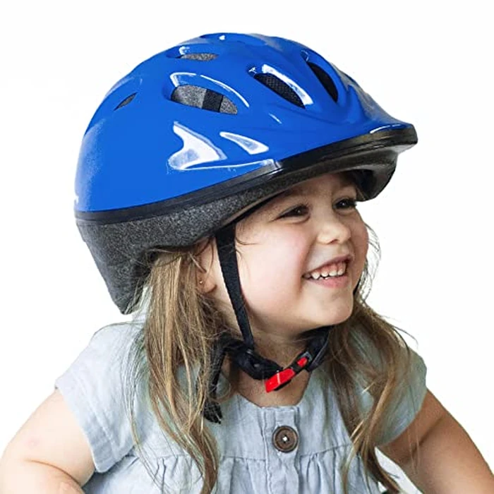 Joovy Noodle Multi-Sport Helmet S-M, Kids Adjustable Bike Helmet, Blueberry by Joovy - Image 1