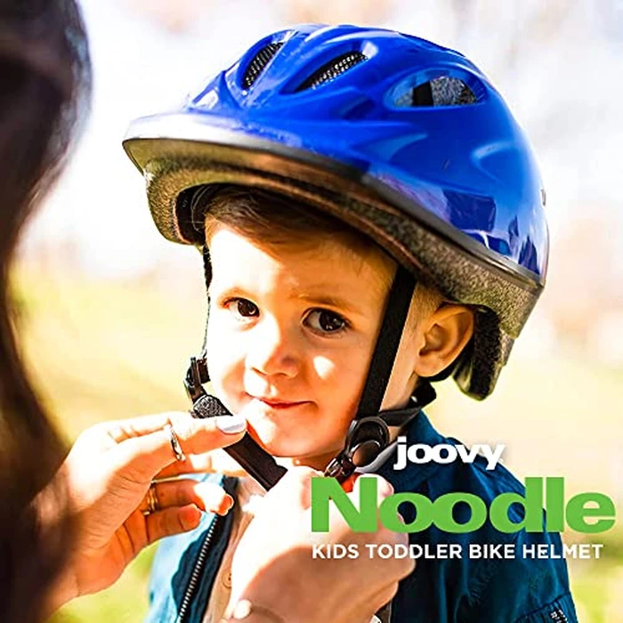 Joovy Noodle Multi-Sport Helmet S-M, Kids Adjustable Bike Helmet, Blueberry by Joovy - Image 2