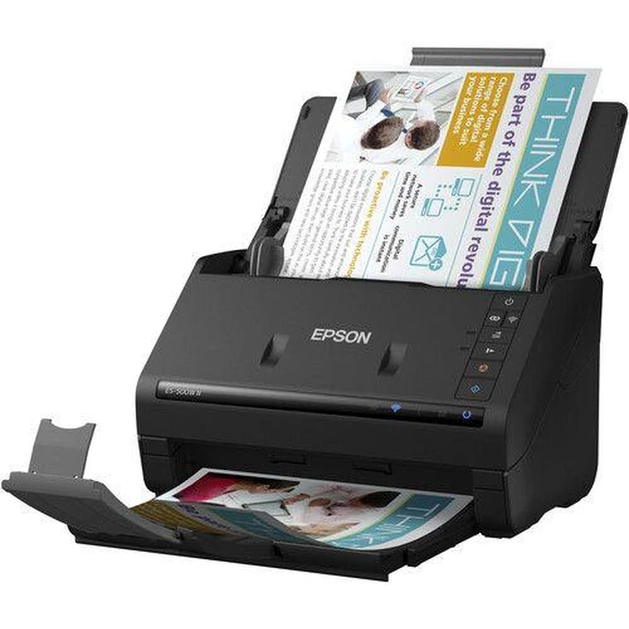 Epson ES-500W II Wireless Duplex Document Scanner - Black by Epson - Image 3
