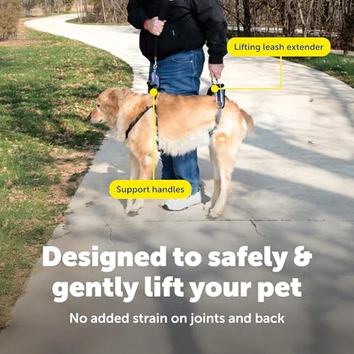 PetSafe CareLift Lifting Aid Harness for Dogs - Full Front and Back - Large by PetSafe - Image 4