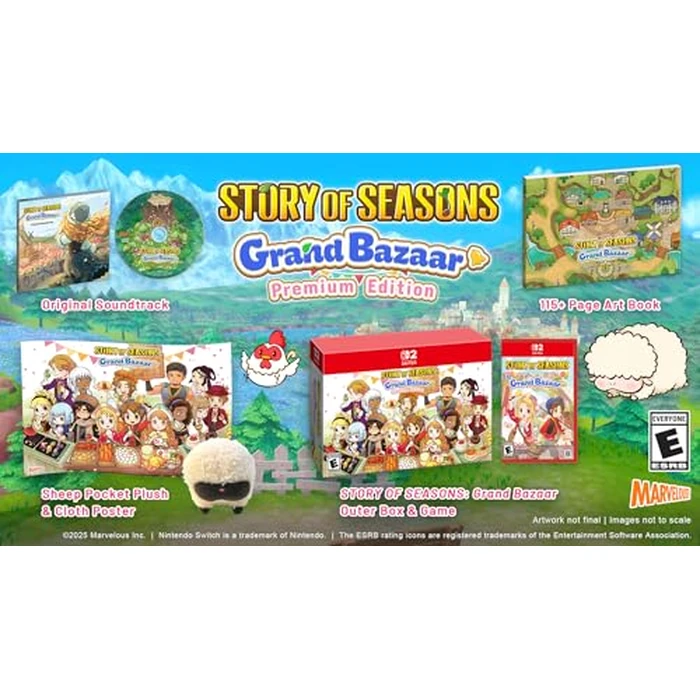 XSEED Games STORY OF SEASONS: Grand Bazaar - Premium Edition - Nintendo Switch 2 by Xseed Games - Image 2