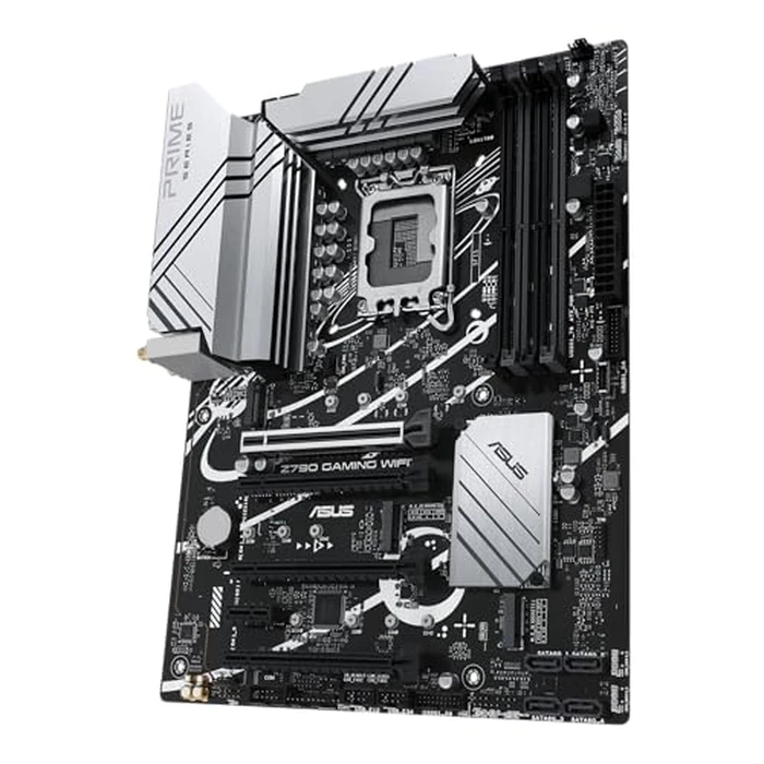 ASUS Z790 Gaming WIFI7 (LGA 1700) ATX Motherboard with PCIe(R) 5.0, Three M.2 Slots, 14+1 DrMOS, DDR5, WiFi 7, Realtek 1Gb LAN, HDMI TM, USB 3.2 Gen 2x2 Type-C(R), Front USB 3.2 Gen 1 Type-C(R) by Asus - Image 4