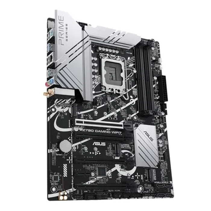 ASUS Z790 Gaming WIFI7 (LGA 1700) ATX Motherboard with PCIe(R) 5.0, Three M.2 Slots, 14+1 DrMOS, DDR5, WiFi 7, Realtek 1Gb LAN, HDMI TM, USB 3.2 Gen 2x2 Type-C(R), Front USB 3.2 Gen 1 Type-C(R) by Asus - Image 5