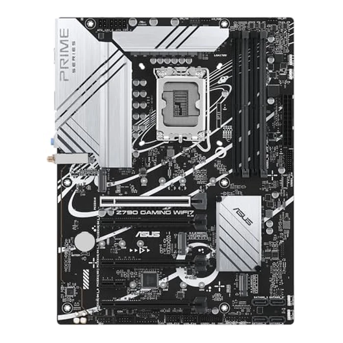 ASUS Z790 Gaming WIFI7 (LGA 1700) ATX Motherboard with PCIe(R) 5.0, Three M.2 Slots, 14+1 DrMOS, DDR5, WiFi 7, Realtek 1Gb LAN, HDMI TM, USB 3.2 Gen 2x2 Type-C(R), Front USB 3.2 Gen 1 Type-C(R) by Asus - Image 7