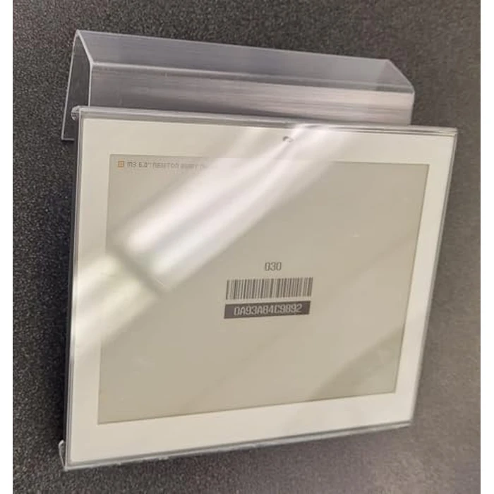 30pcs Angled 6" Electronic Label Holders with Built-in Rail by Generic - Image 1