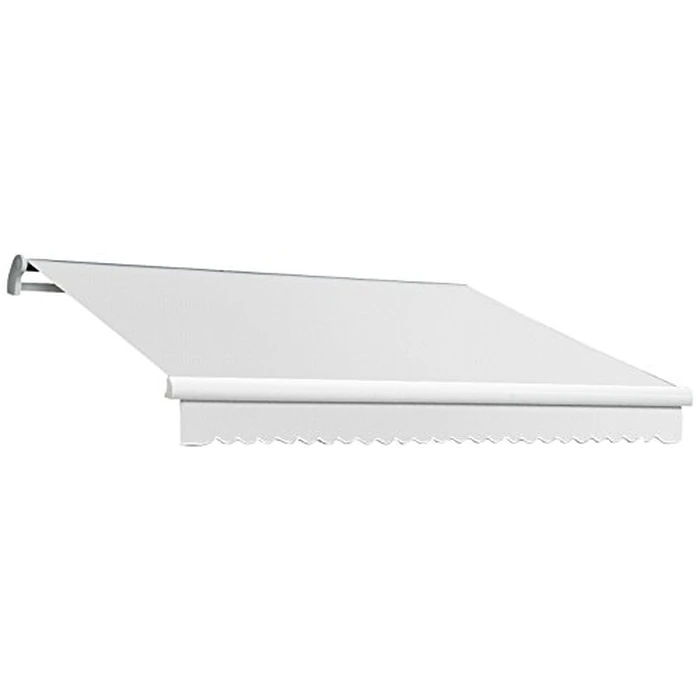 Beauty-Mark MTL16-65-W 16-Feet Maui-LX Left Motor with Remote Retractable Awning Off White One Size by Awntech - Used - Acceptable condition - CA$784.78