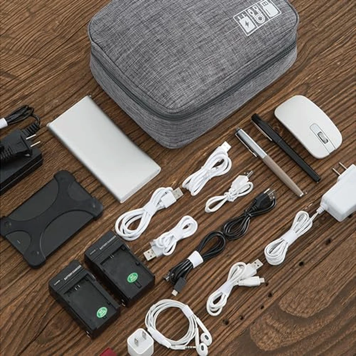 AYANICA Organizer Case Small Electronic Devices USB Charger Accessories Mouse Phone Cable SD Power Bank Earphone by AYANICA - Image 6