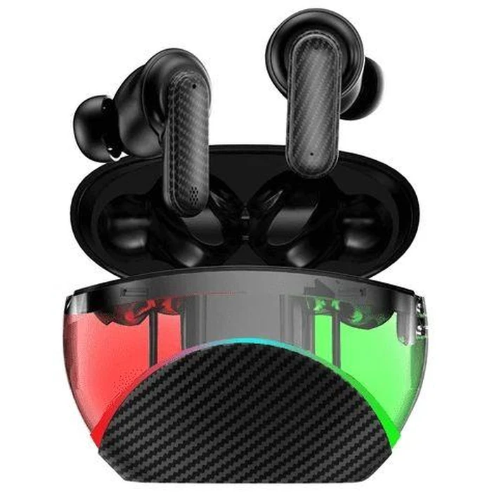 Tikvla YW11 Transparent Shell Stereo In-Ear Wireless Headphones - Black by Tikvla - Refurbished - Excellent condition - US$35.25