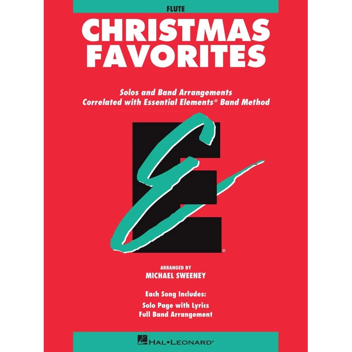 Essential Elements Christmas Favorites | Flute Sheet Music Book with Solo and Band Arrangements | Beginner Holiday Songbook Correlated to Essential Elements Band Method | Flute Music Book by Hal Leonard - Used - Acceptable condition - CA$8.34