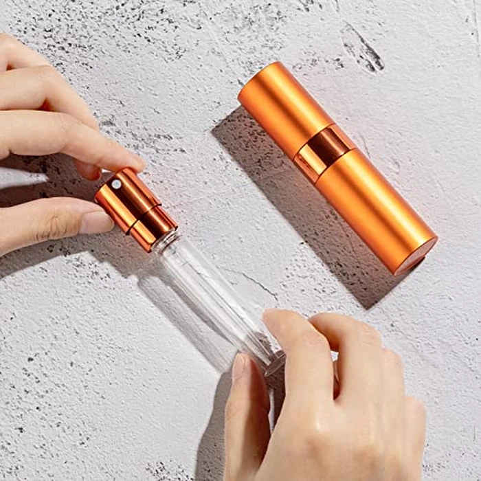 Lisapack Perfume Travel Spray Bottles - 8ml Mini Cologne Refillable Atomizer Decanter for Men - Small Size Travel Essential Perfume Refill Decant Dispenser for Women Purse Pocket 7PCS by LISAPACK - Image 5
