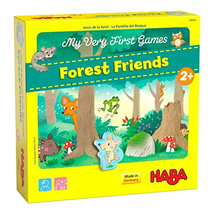 HABA My Very First Games: Forest Friends - 3D Matching & Memory Kids Games for Toddlers, Ages 2+, Toddler Learning Toys, Made in Germany by HABA - Used - Like New condition