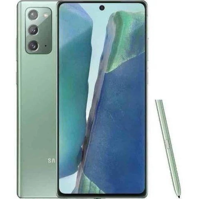 Galaxy Note 20 - 128GB - 1 Physical SIM + eSIM - Mystic Green - Unlocked by Samsung - Refurbished - Acceptable condition - US$191.49