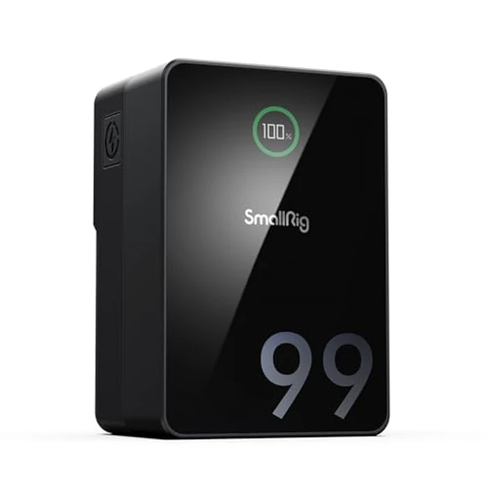 SmallRig V Mount Battery VB99 Pro, 6800mAh 99Wh 14.8V V-Mount Battery Support 100W PD USB-C Fast Charger, with D-TAP, Dual USB-C, Dual DC Port, USB-A, for Camera, Camcorder, Monitor, Filmmaker - 4292 by SmallRig - Used - Very Good condition