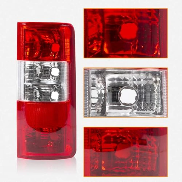 RANSOTO Tail light Cover W/O Bulbs & Circuit Compatible with 2010-2013 Ford Transit Connect Replace FO2801225 9T1Z13404A (Right Side) by RANSOTO - Image 2