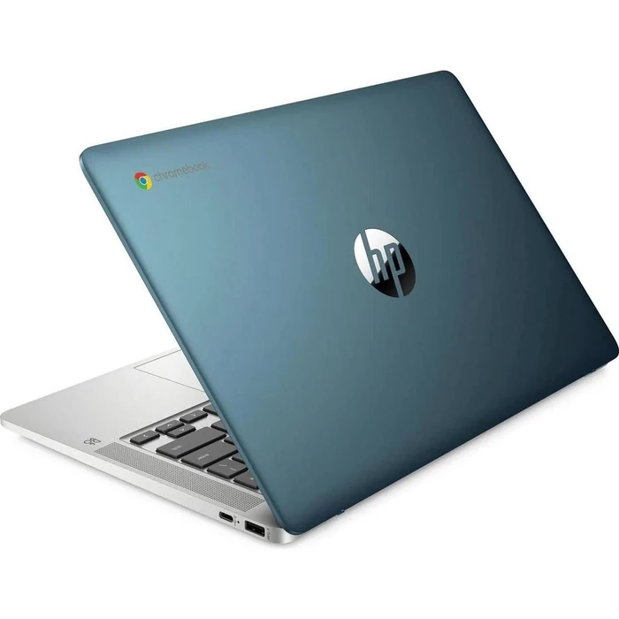 HP Chromebook 14a-na0062tg Laptop 14" - Forest Teal - Intel Pentium Silver N5030 1.1GHz - 4GB RAM - 128GB by HP - Image 3