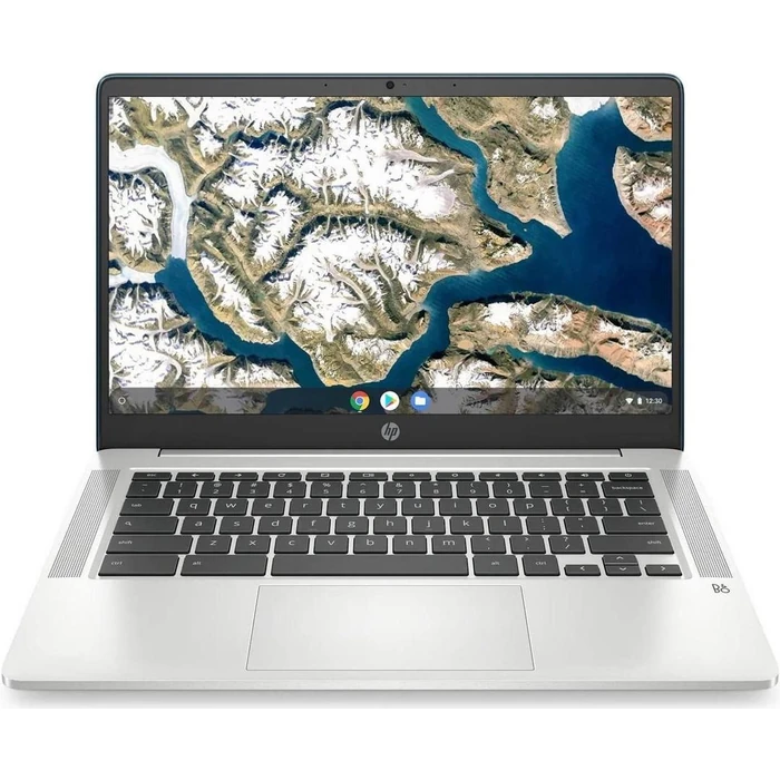 HP Chromebook 14a-na0062tg Laptop 14" - Forest Teal - Intel Pentium Silver N5030 1.1GHz - 4GB RAM - 128GB by HP - Image 1