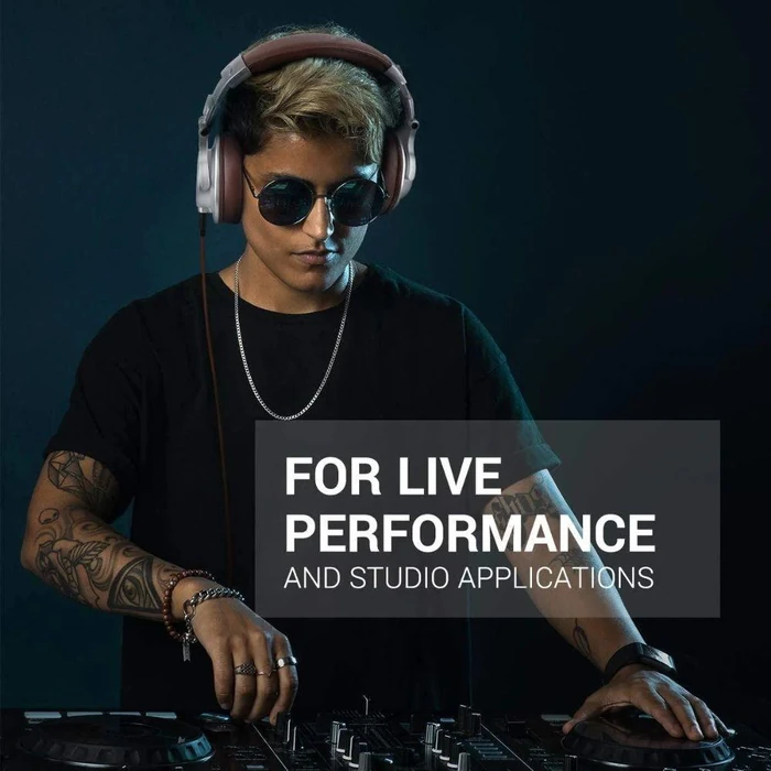 OneOdio A71 Wired Headphones - Silver by OneOdio - Image 4