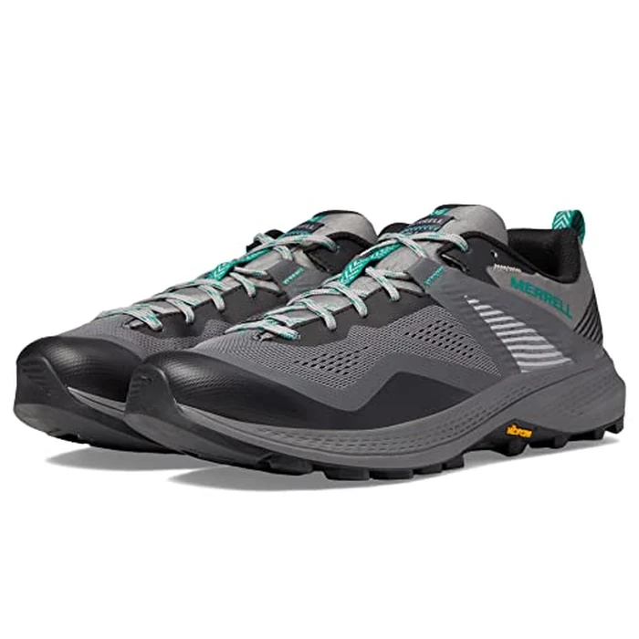 Merrell Women's Mqm 3 Hiking Shoe, Charcoal/Teal, 7.5 M US by Merrell - Used - Like New condition