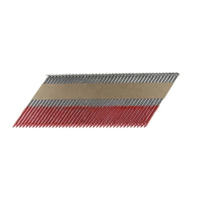 B&C Eagle A312X131HD/33 Offset Round Head 3-1/2-Inch x .131 x 33 Degree Hot Dip Galvanized Smooth Shank Paper Tape Collated Framing Nails (500 per box) by B&C Eagle - Used - Like New condition - US$31.65