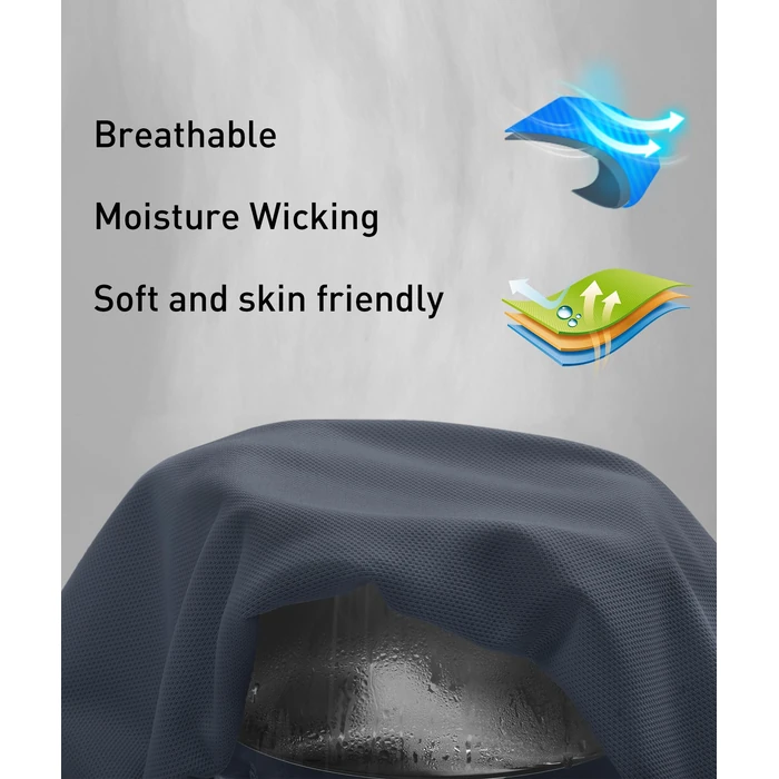 ZITY Mens Polo Shirt Short Sleeve Sports Tactical T-Shirt Athletic Golf Polos Daily Casual Stylish Collared Shirts for Men Grey X-Large by ZITY - Image 4