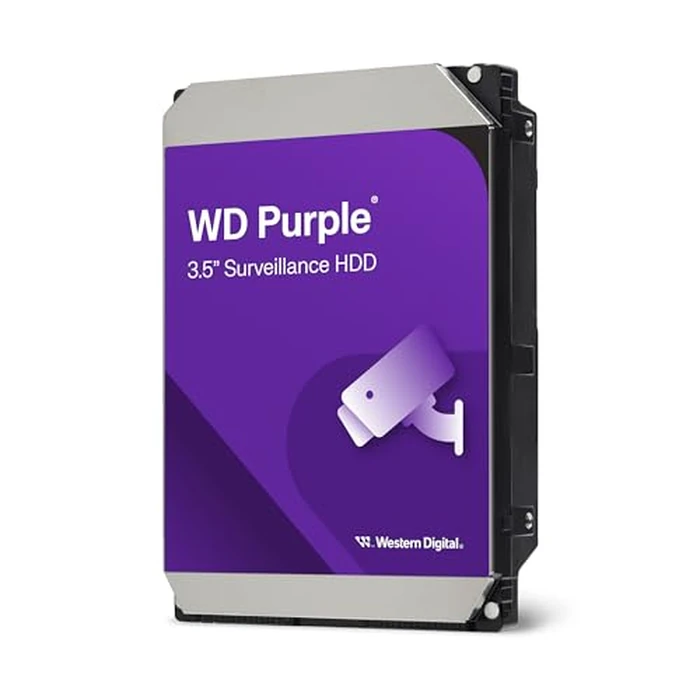 Western Digital 6TB WD Purple Surveillance Internal Hard Drive HDD - SATA 6 Gb/s, 256 MB Cache, 3.5" - WD64PURZ by WD - Image 1