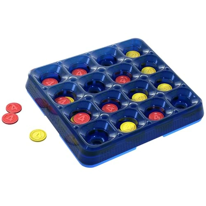 Connect 4 Frenzy Game | Bounce Discs 4 The Win | Family Party Games for Kids, Teens, and Adults | Ages 8+ | 2 to 6 Players | 10 Mins. | Portable Games by Hasbro Gaming - Image 4