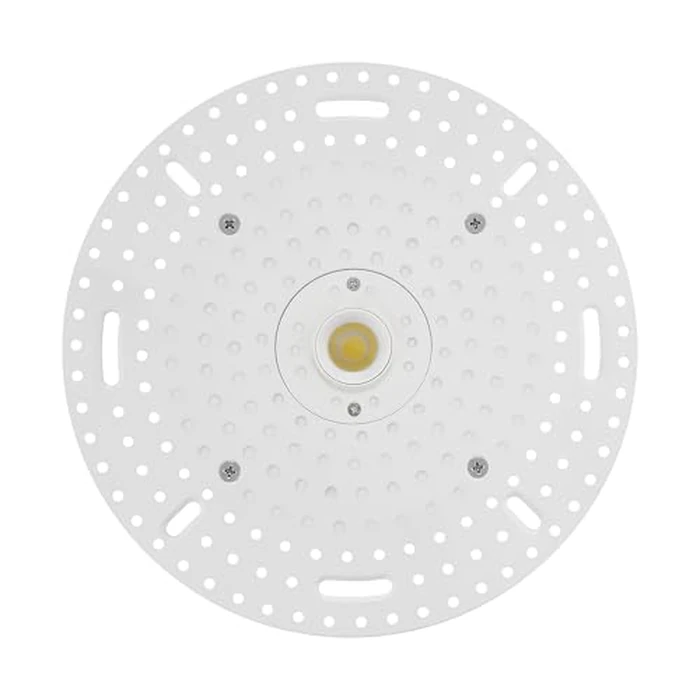Maxxima 1 in. Trimless Pinhole Recessed Anti-Glare LED Downlight Canless IC Rated 1050 Lumens 5 Color Temperature Selectable 2700K/3000K/3500K/4000K/5000K Dimmable 90 CRI J-Box Included by Maxxima - Image 1