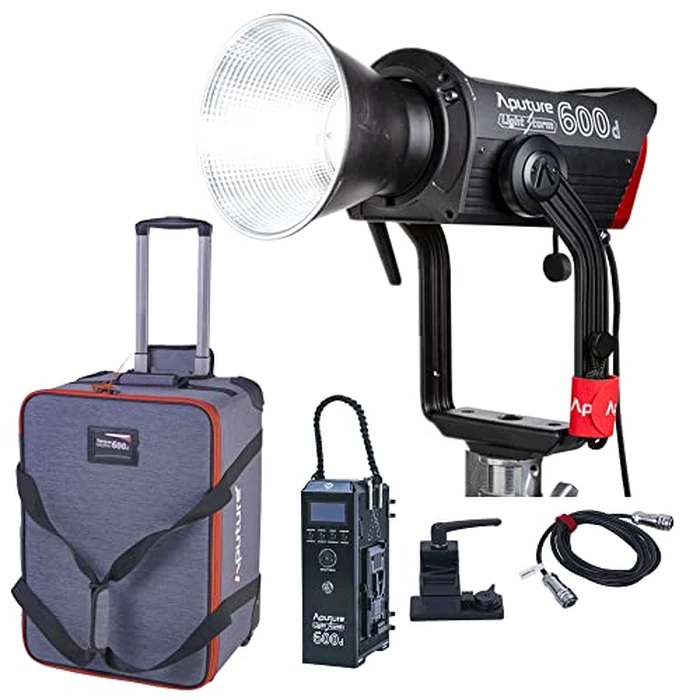 Aputure LS 600d COB Light Storm 600W 5600K Daylight Balanced Led Video Light 98,500 lux@1M with Reflector 8 Built-in Lighting FX (V-Mount) by Aputure - Used - Very Good condition - CA$662.81