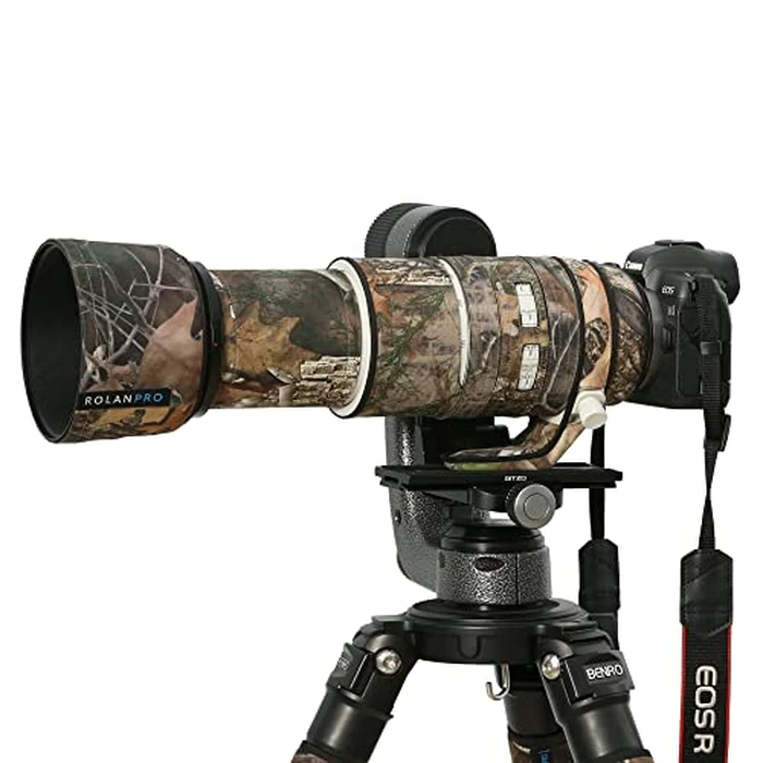 ROLANPRO Waterproof Lens Cover for Canon RF 100-500mm F/4.5-7.1 L is USM Camouflage Rain Cover - Protect Your Lens with Style and Functionality #10 by Rolanpro - Used - Acceptable condition