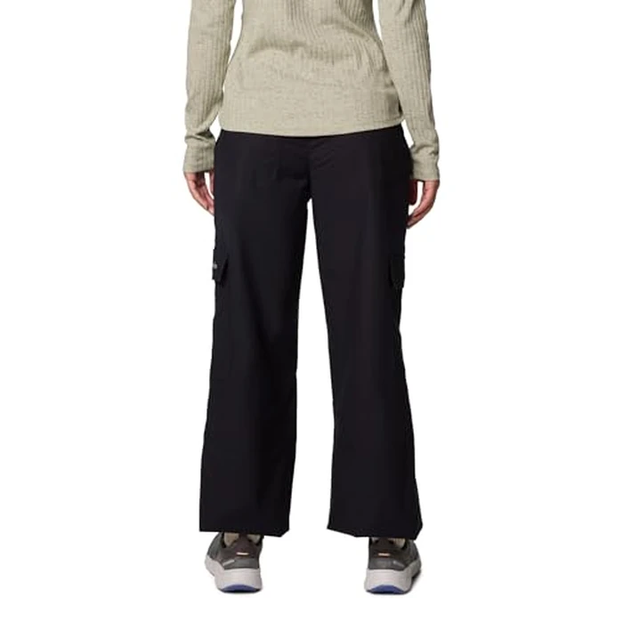 Columbia Womens Brea Falls Cotton Ripstop Pant, Black, X-Small x L by Columbia - Image 2