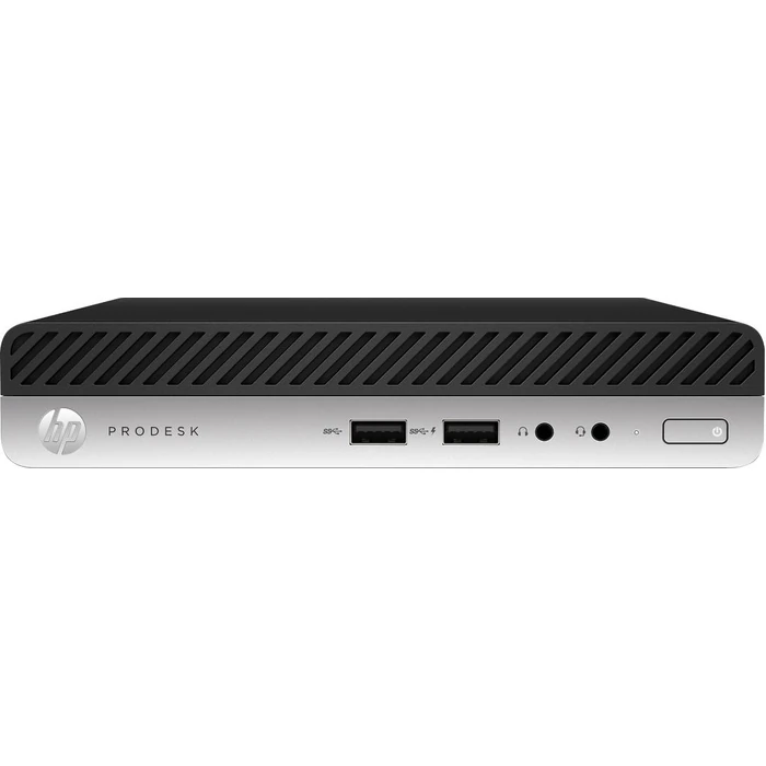 HP ProDesk 400 G4 Mini Desktop PC - Intel Core i5-8500T 2.1GHz - 512GB - Black - 8GB RAM by HP - Refurbished - Good condition - US$202.99
