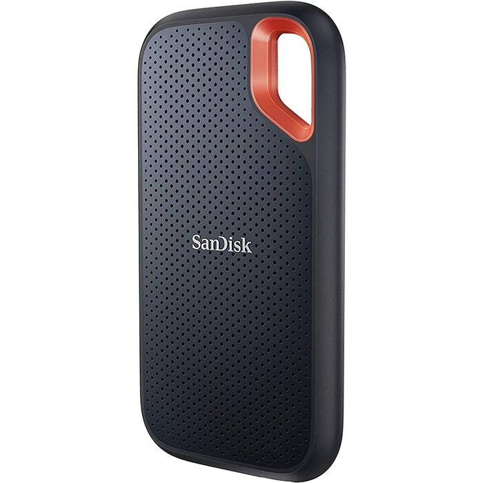 SanDisk 1TB Extreme Portable SSD - Up to 1050MB/s, USB-C, USB 3.2 Gen 2, IP65 Water and Dust Resistance, Updated Firmware - External Solid State Drive - SDSSDE61-1T00-G25 by SanDisk - Used - Like New condition - CA$250.79