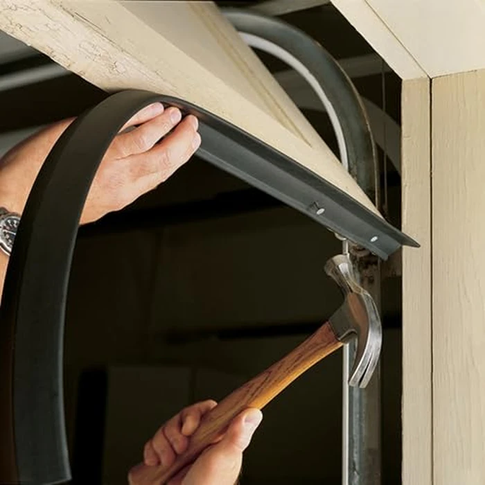 M-D Building Products 03749 16 ft. Black Rubber Garage Door Bottom Seal by M-D Building Products - Image 6