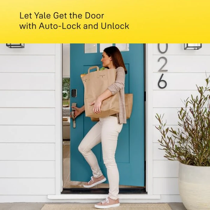 Yale Security Assure Lock 2 with Wi-Fi, Key-Pad, Deadbolt, Satin Nickel by Yale Security - Image 3
