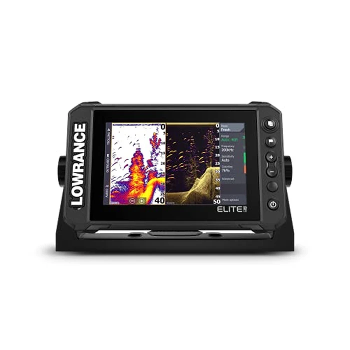 Lowrance Elite FS 7 Fish Finder (No Transducer) with Preloaded C-MAP Contour+ Charts by Lowrance - Used - Good condition - CA$890.49