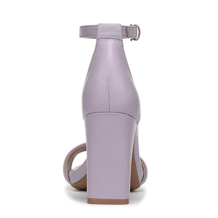 Naturalizer womens JoyHeeled Sandal, Purple Lilac Leather, 6.5 Wide by Naturalizer - Image 3